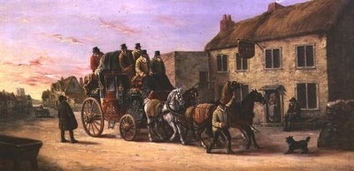 Koets Scène door J.C. Maggs
