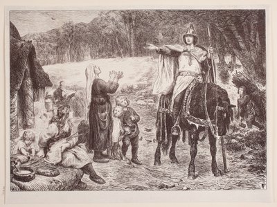 De ridder van de kolenbranderhut door J.C. Nielsen