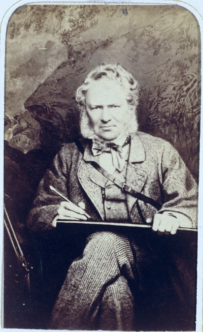 Portret van Sir Edwin Landseer (1802-73) door J.C. Watkins
