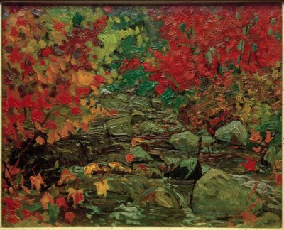 Herfstbladeren, Batchewana Wood door J.E.H. MacDonald