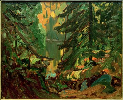 Bij Montreal Lake, Algoma door J.E.H. MacDonald