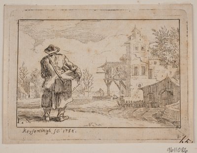 Een Marskramer door J.E. Keyserlingk