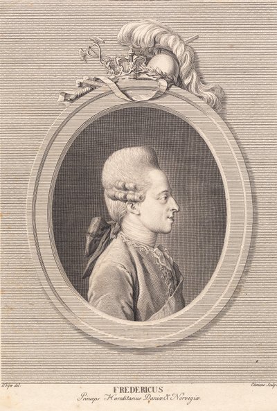 Erfprins Frederik door J.F. Clemens