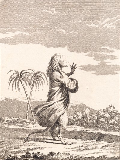Een martiniaanse aap door J.F. Clemens