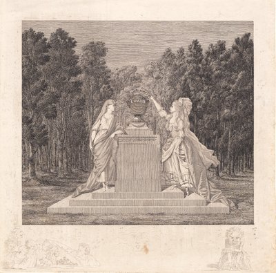 Ewalds herinnering door J.F. Clemens