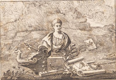 De handschriftenverzamelaar Arni Magnusson door J.F. Clemens
