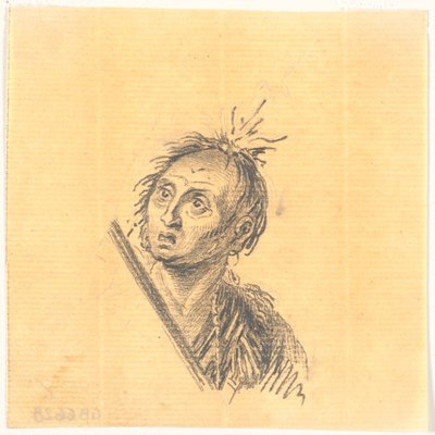 Indiaanse hoofdman door J.F. Clemens
