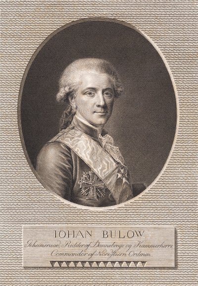 Johan Bülow door J.F. Clemens