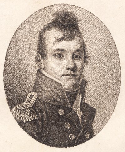 Luitenant O.C. Lange door J.F. Clemens