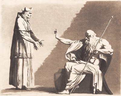 Richelieu voor Rhadamanthos door J.F. Clemens