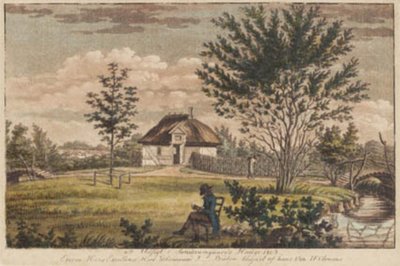 Tuin van Sanderumgaard 10 door J.F. Clemens