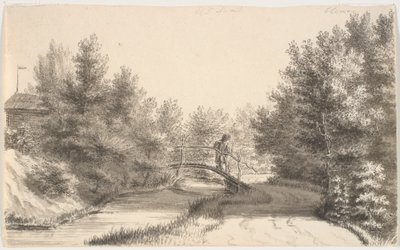 Sanderumgaards tuin II door J.F. Clemens