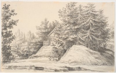 De tuin van Sanderumgaard I door J.F. Clemens