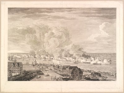 De slag bij Reden 2 april 1801 door J.F. Clemens