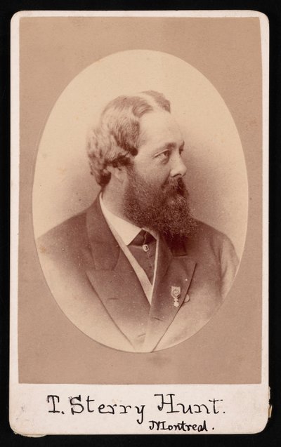 Portret van Thomas Sterry Hunt 1826-1892, Voor 1892 door JG Parks