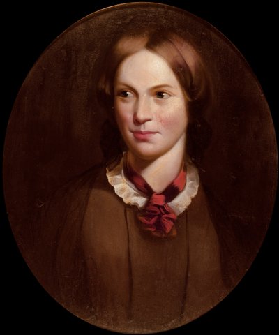 Portret van Charlotte Bronte (1816-55) door J.H. Thompson