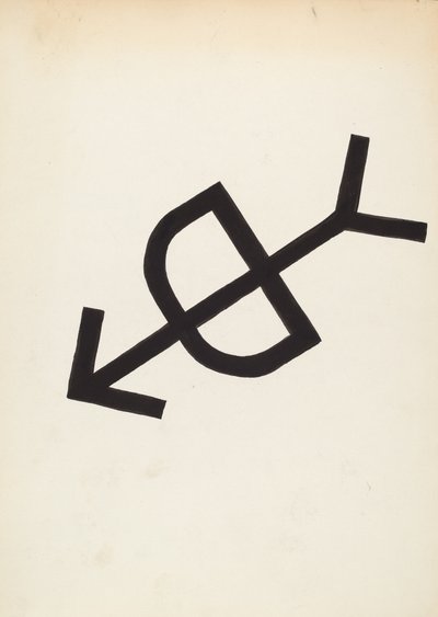 Vee brandmerk door J.Henry Marley
