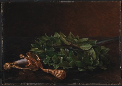 Een degen met lauwerkrans door J.L. Jensen