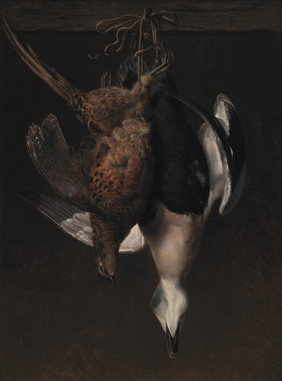 Wild. Een fazant en een eidereend door J.L. Jensen