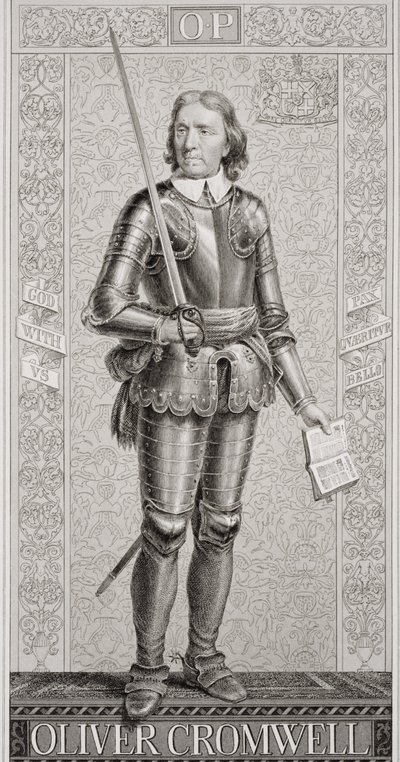 Oliver Cromwell (1599-1658) uit 