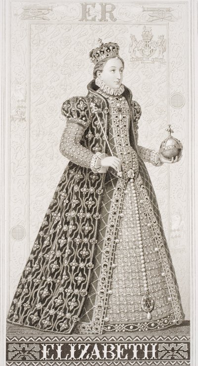 Koningin Elizabeth I uit 