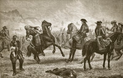 Willem III bij het beleg van Namen, gegraveerd door Butterworth en Heath door J.M.L. Ralston