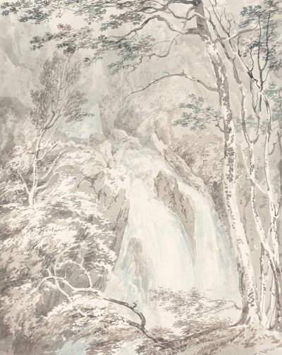 Een Waterval, 1795-1796 door Joseph Mallord William Turner