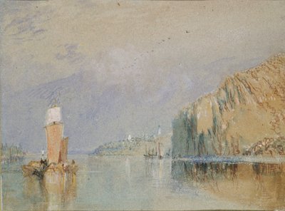 Coteaux de Mauves door Joseph Mallord William Turner