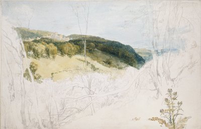 Ver uitzicht op Lowther Castle Park Scene, 1809 door Joseph Mallord William Turner