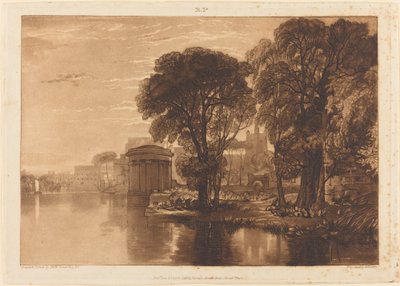 Isleworth, gepubliceerd 1819 door Joseph Mallord William Turner