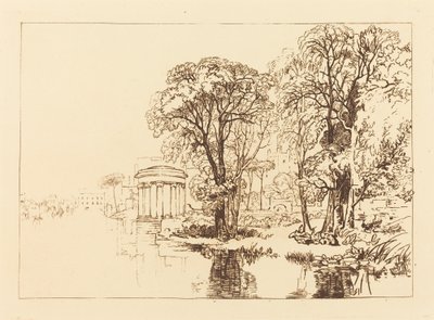 Isleworth, gepubliceerd 1819 door Joseph Mallord William Turner