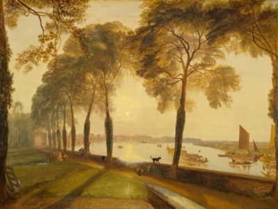 Mortlake Terrace, 1827 door Joseph Mallord William Turner