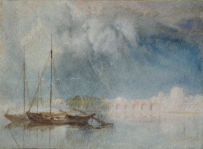 Nantes: Pont Pirmil door Joseph Mallord William Turner