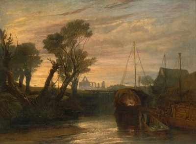 Newark Abbey, tussen 1806 en 1807 door Joseph Mallord William Turner