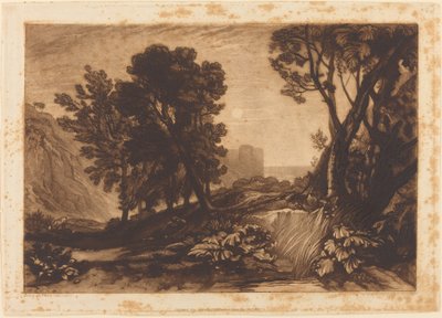 Eenzaamheid, gepubliceerd 1814 door Joseph Mallord William Turner