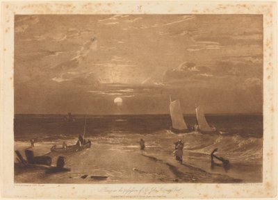 Het Mildmay Zee-stuk door Joseph Mallord William Turner