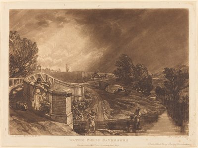Waterkers Verzamelaars, gepubliceerd 1819 door Joseph Mallord William Turner