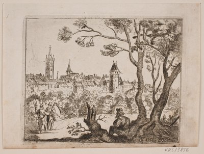 Bij een stad door J.O. Schack