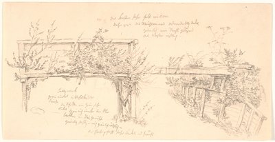 Details van Haraldsborg molen bij Roskilde door J.P. Møller