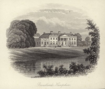 Broadlands Hampshire door J.P. Neale
