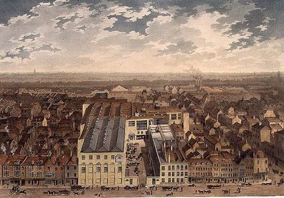 Een Uitzicht op de Echte Bierbrouwerij, Golden Lane, uitgegeven door R. Cribb door J.S. Barth