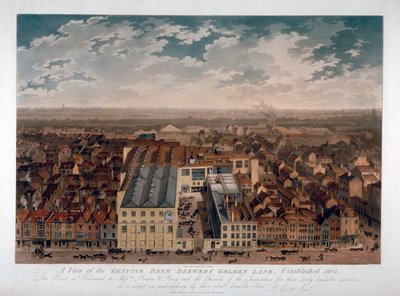 De Genuine Beer Brewery, Golden Lane, Londen door JS Barth