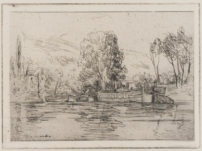 Bas Meudon nr. 2 door J. Alden Weir