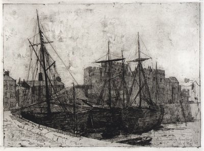 Kasteel Rushen--Isle of Man door J. Alden Weir
