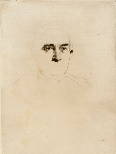 Portret van kolonel H.C. Weir (Agricola) door J. Alden Weir