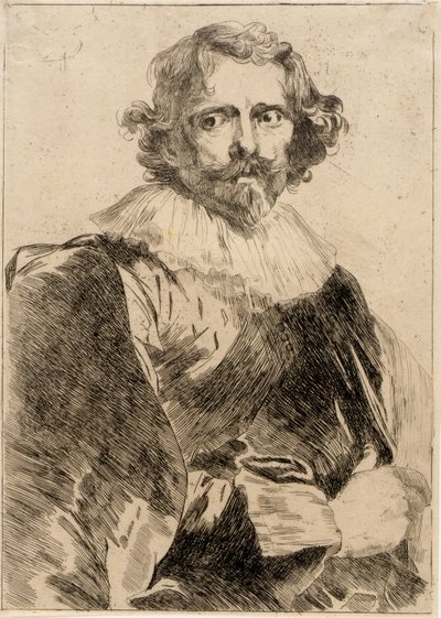 Portret van Lucas Vorsterman door J. Alden Weir