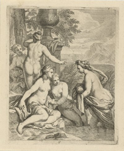 Thetis keert terug bij haar waternimfen door J. Alexander Janssens