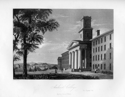 Amherst College, Massachusetts door J. Archer