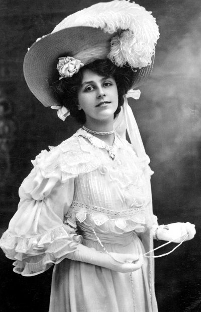 Dora Barton 1884-1966, Engelse actrice, 1900s door J. Beagles and Co.