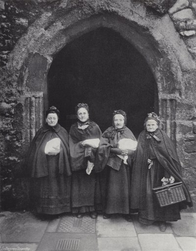 Lady Margarets Liefdadigheid door J. Benjamin Stone
